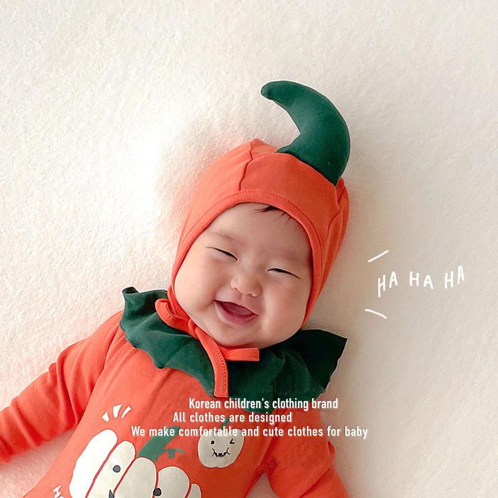 Baby Unisex Letters Cartoon Print Print Halloween Rompers