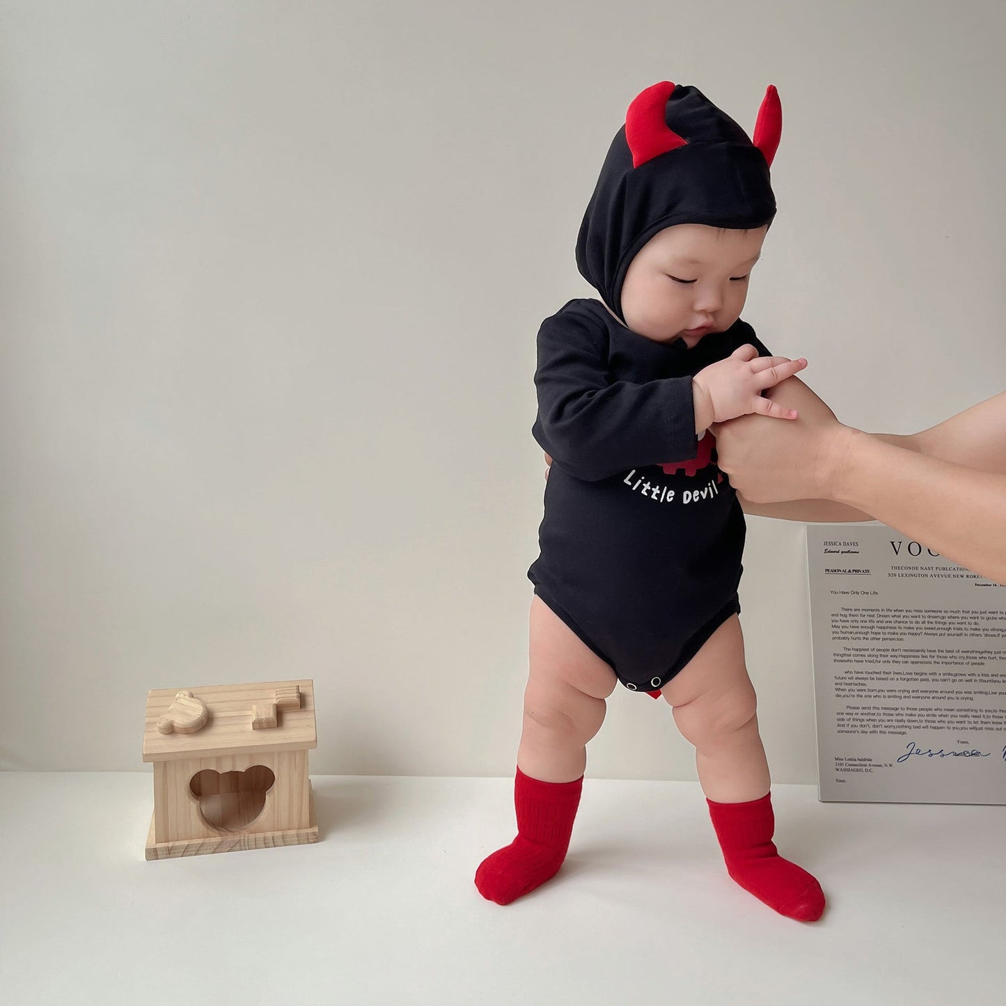 Baby Unisex Solid Color Cartoon Halloween Rompers Wholesale 220922680