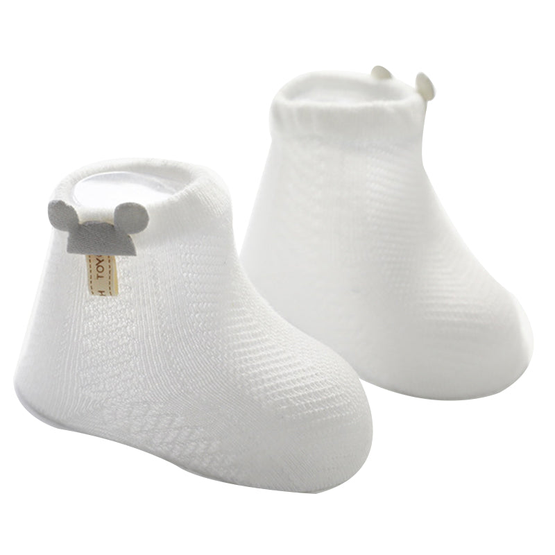 Baby Kid Unisex Solid Color Cartoon Accessories Socks