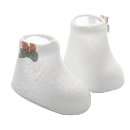 Baby Kid Unisex Solid Color Cartoon Accessories Socks