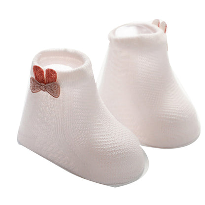 Baby Kid Unisex Solid Color Cartoon Accessories Socks