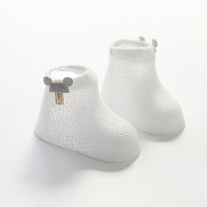 Baby Kid Unisex Solid Color Cartoon Accessories Socks