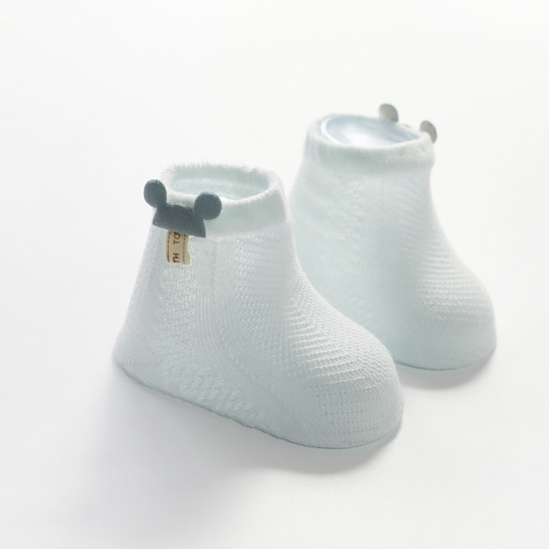 Baby Kid Unisex Solid Color Cartoon Accessories Socks