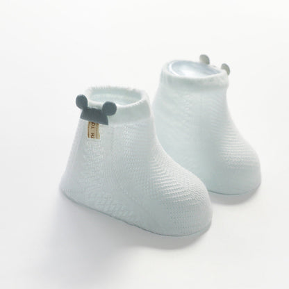 Baby Kid Unisex Solid Color Cartoon Accessories Socks