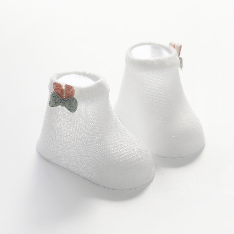 Baby Kid Unisex Solid Color Cartoon Accessories Socks