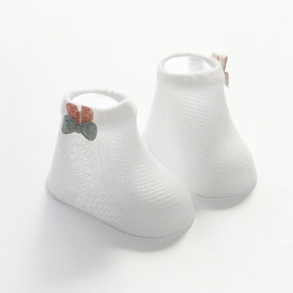Baby Kid Unisex Solid Color Cartoon Accessories Socks