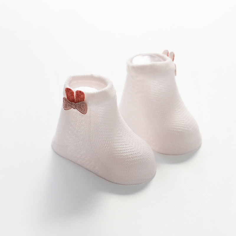 Baby Kid Unisex Solid Color Cartoon Accessories Socks