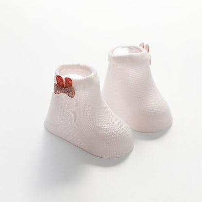 Baby Kid Unisex Solid Color Cartoon Accessories Socks