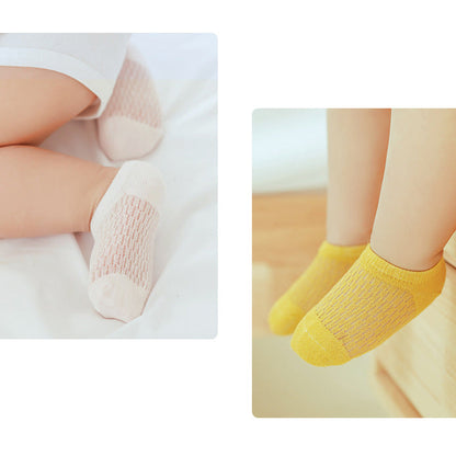Baby Kid Unisex Solid Color Accessories Socks