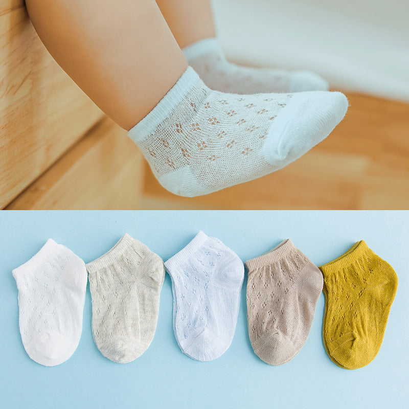 Baby Kid Unisex Solid Color Accessories Socks