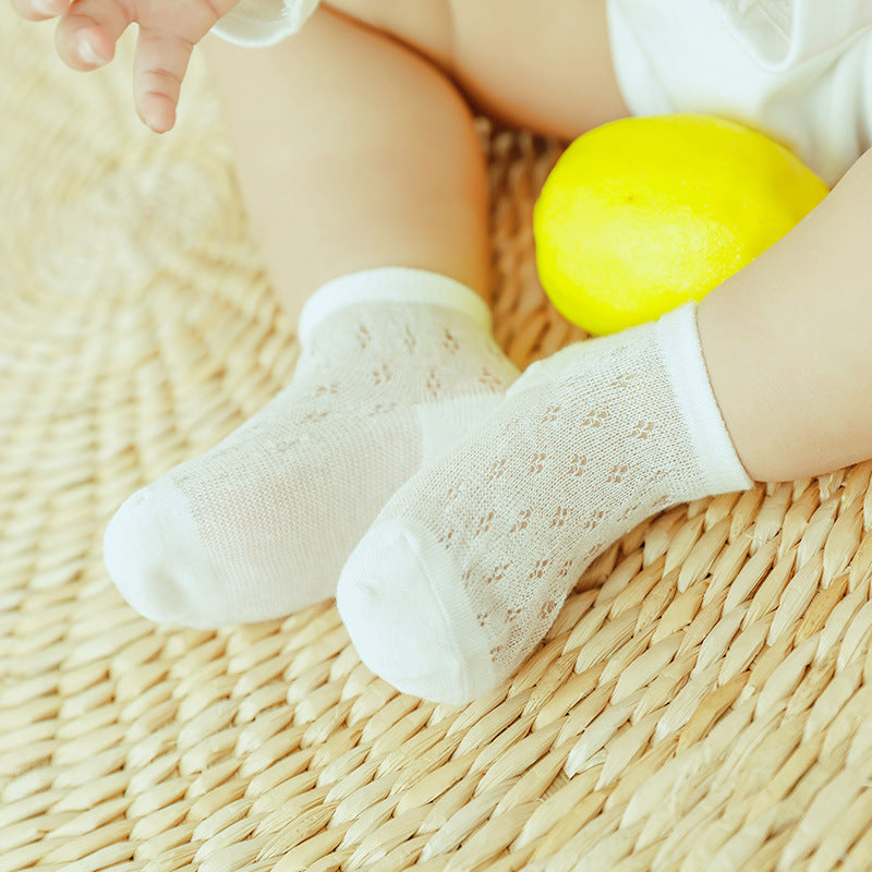Baby Kid Unisex Solid Color Accessories Socks