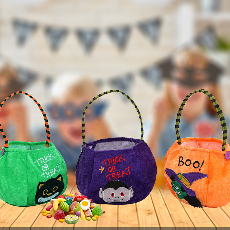 Unisex Letters Cartoon Embroidered Halloween Accessories