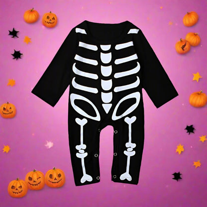 Baby Unisex Graphic Print Halloween Jumpsuits