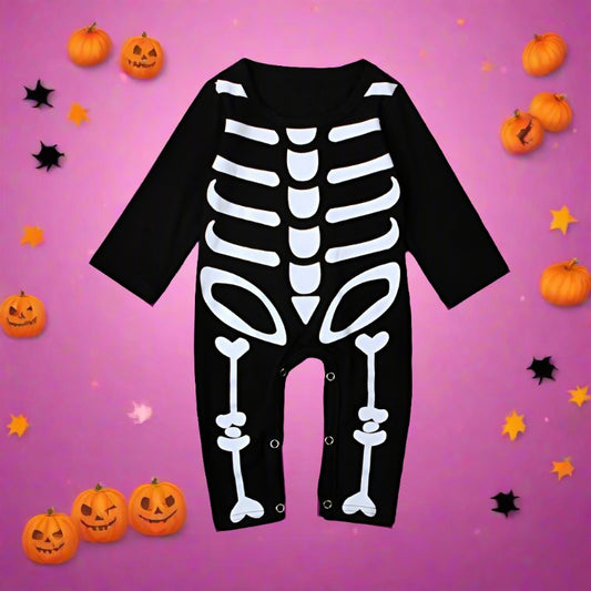 Baby Unisex Graphic Print Halloween Jumpsuits