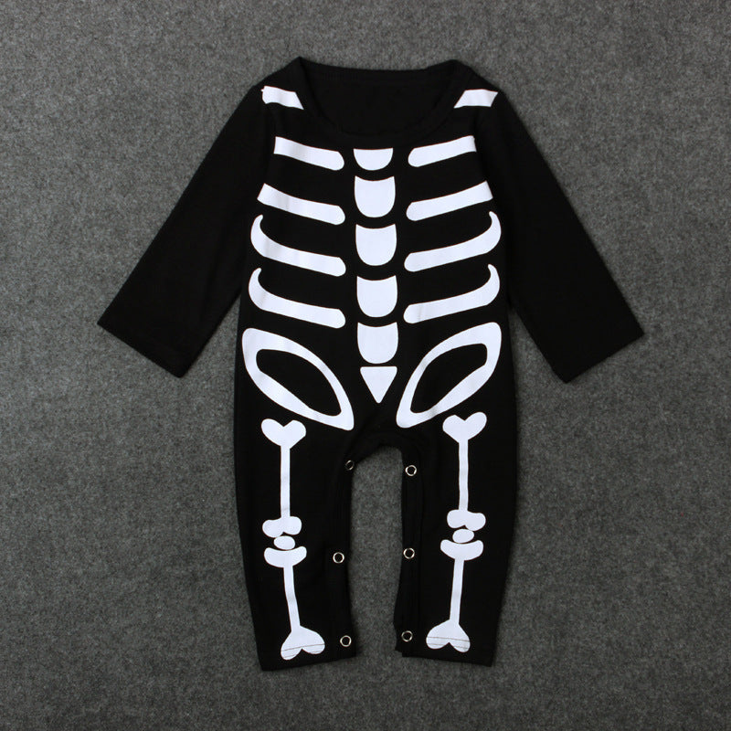 Baby Unisex Graphic Print Halloween Jumpsuits