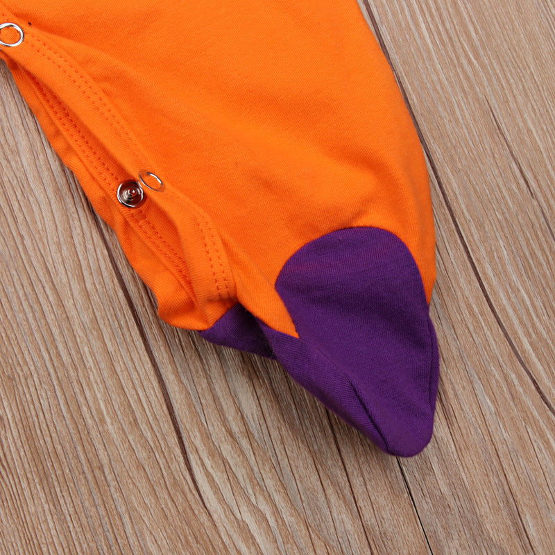Baby Girls Cartoon Halloween Jumpsuits