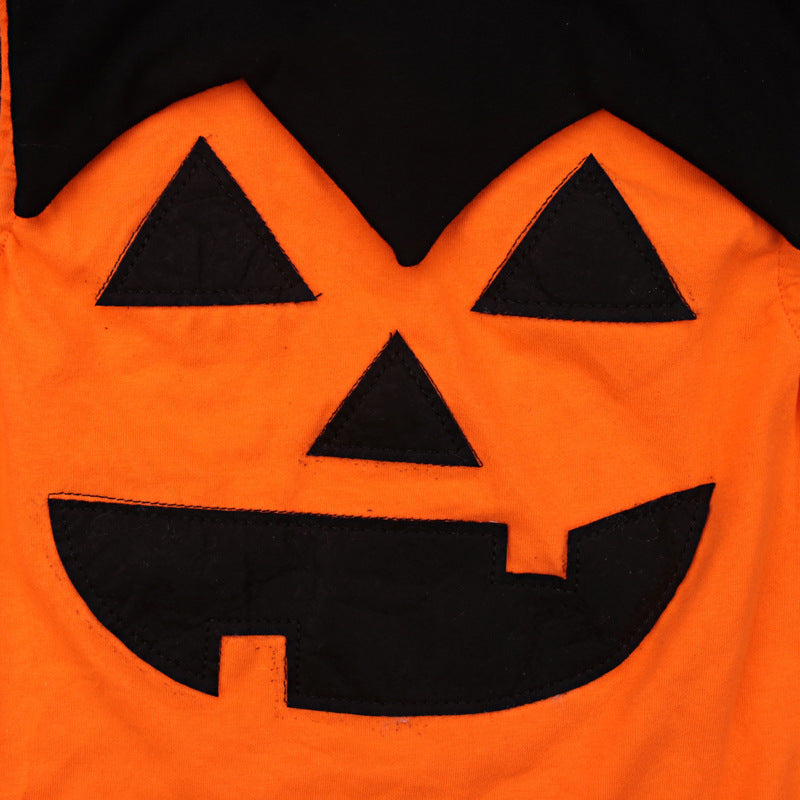 Baby Unisex Expression Print Halloween Rompers