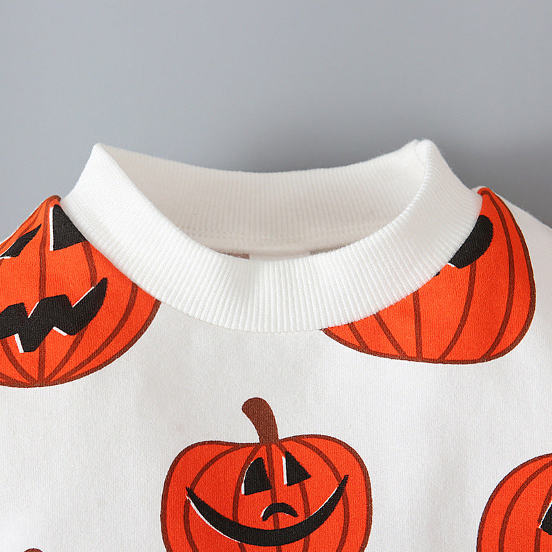 Baby Kid Unisex Cartoon Print Halloween Tops