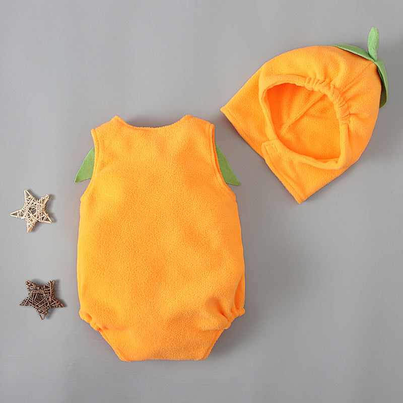 Baby Unisex Cartoon Halloween Rompers