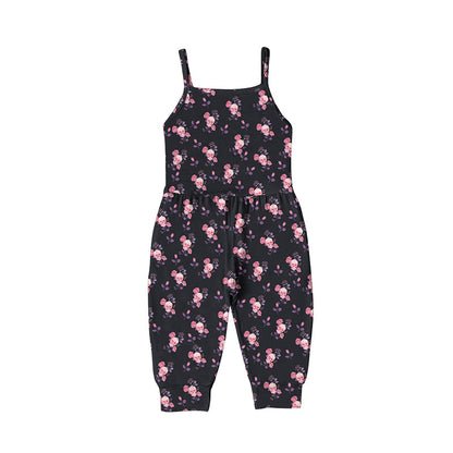 Baby Kid Girls Cartoon Print Halloween Jumpsuits