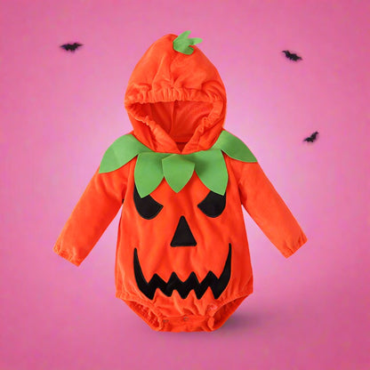 Baby Unisex Cartoon Halloween Rompers
