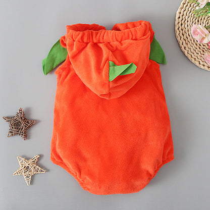 Baby Unisex Cartoon Embroidered Halloween Rompers