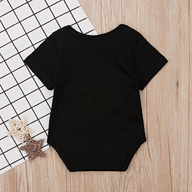 Baby Unisex Cartoon Print Halloween Rompers