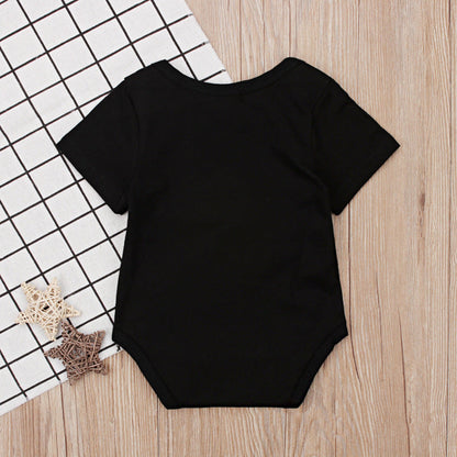 Baby Unisex Cartoon Print Halloween Rompers