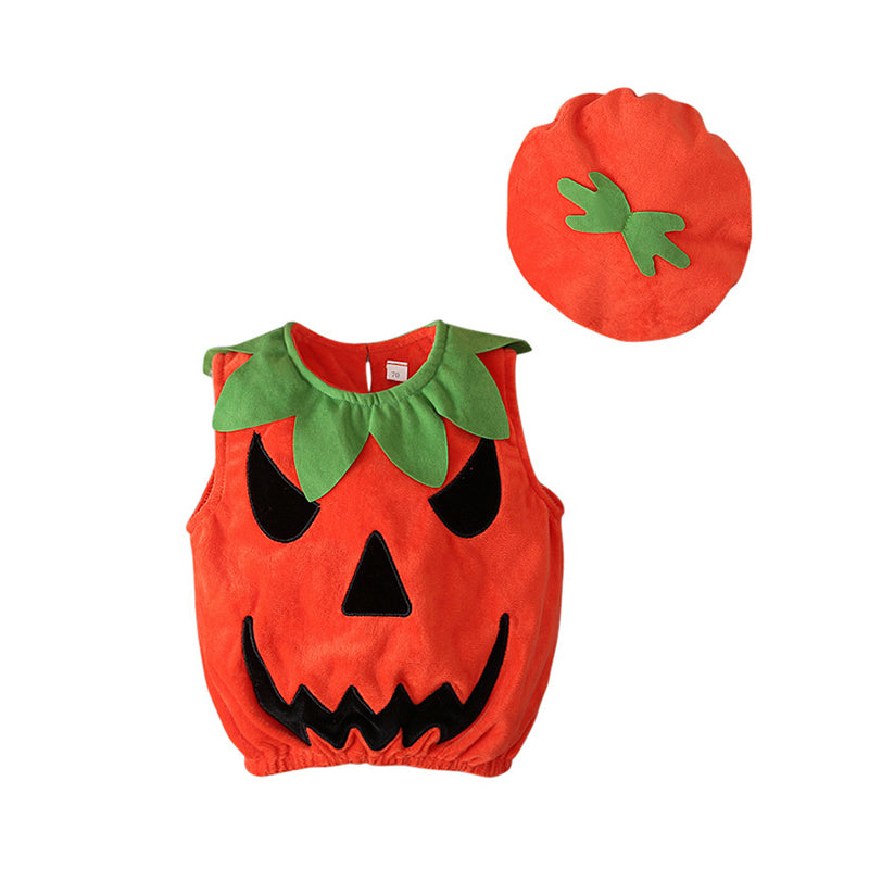 Baby Kid Unisex Color-blocking Halloween Tops Hats
