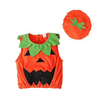 Baby Kid Unisex Color-blocking Halloween Tops Hats