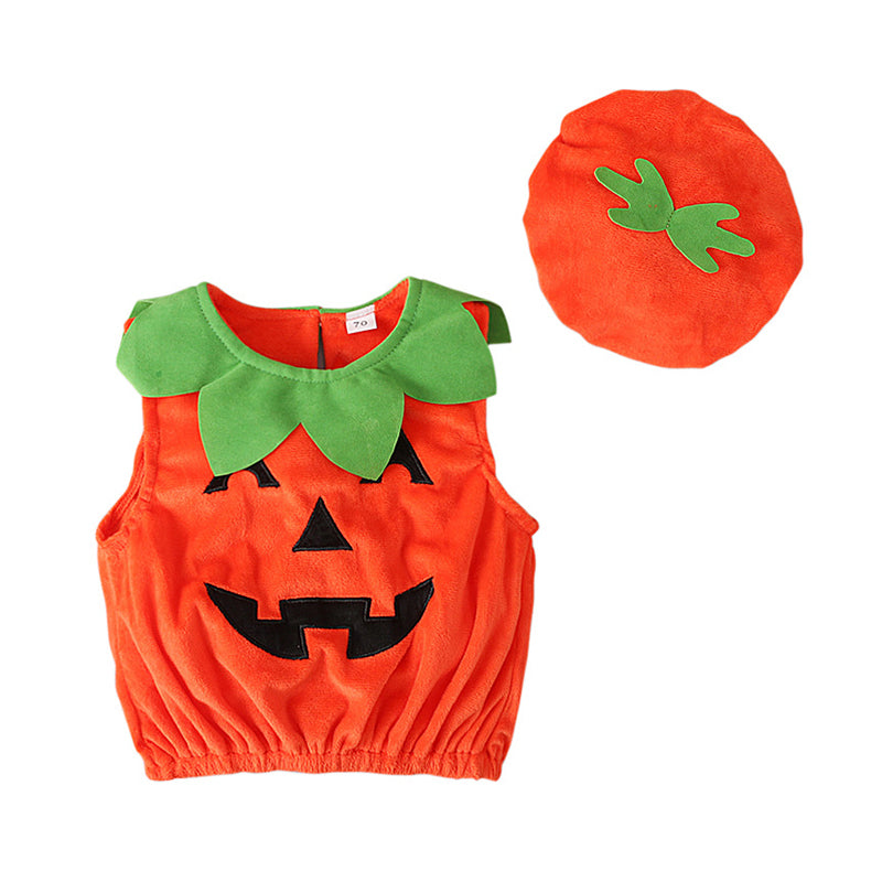 Baby Kid Unisex Color-blocking Halloween Tops Hats