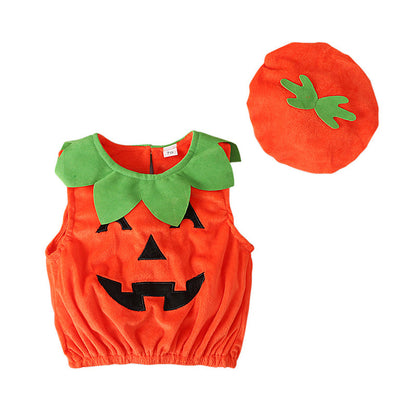 Baby Kid Unisex Color-blocking Halloween Tops Hats