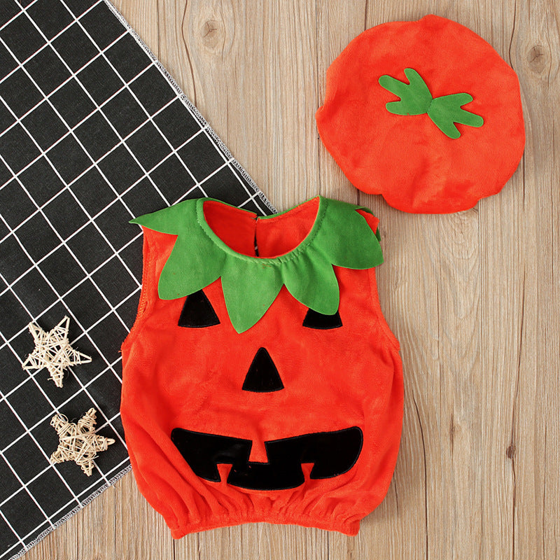Baby Kid Unisex Color-blocking Halloween Tops Hats