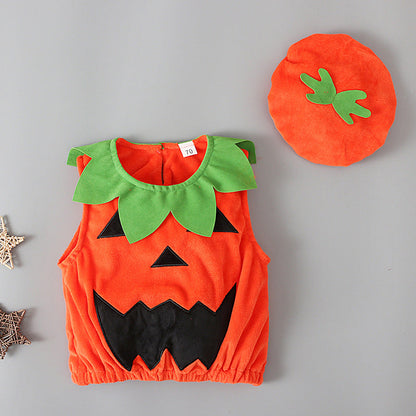 Baby Kid Unisex Color-blocking Halloween Tops Hats