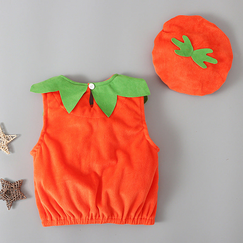 Baby Kid Unisex Color-blocking Halloween Tops Hats