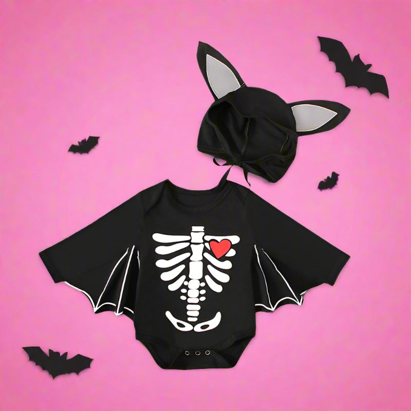 Baby Unisex Print Halloween Jumpsuits