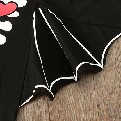 Baby Unisex Print Halloween Jumpsuits