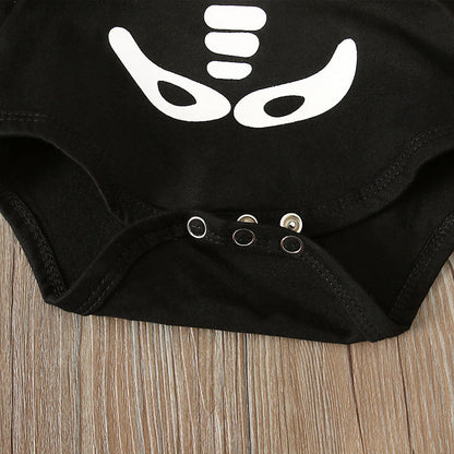 Baby Unisex Print Halloween Jumpsuits