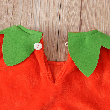 Baby Unisex Color-blocking Cartoon Halloween Jumpsuits