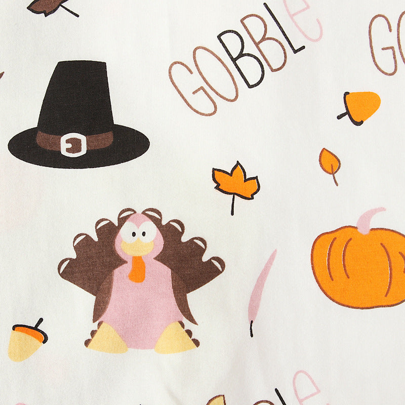 Baby Unisex Cartoon Print Halloween Jumpsuits