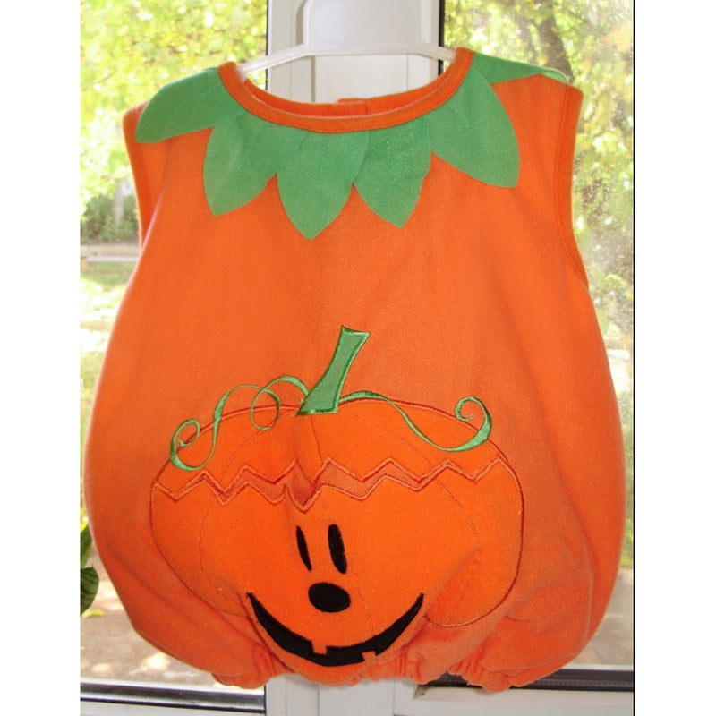 Baby Kid Unisex Color-blocking Print Halloween Tops