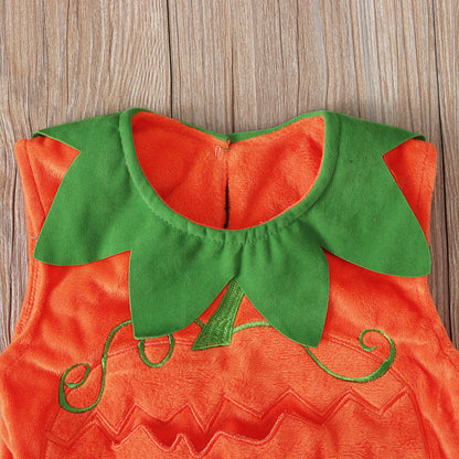 Baby Kid Unisex Color-blocking Print Halloween Tops