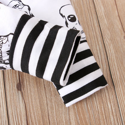 2 Pieces Set Baby Boys Halloween Rompers And Pants