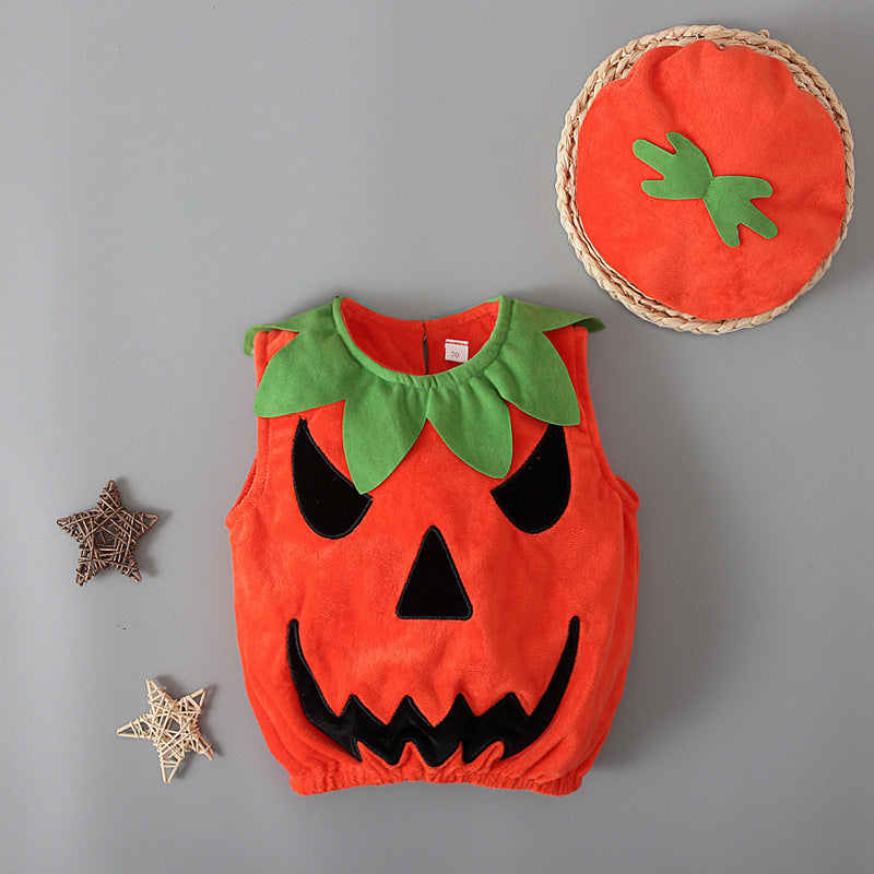 Baby Kid Unisex Color-blocking Cartoon Halloween Tops