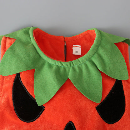 Baby Kid Unisex Color-blocking Cartoon Halloween Tops