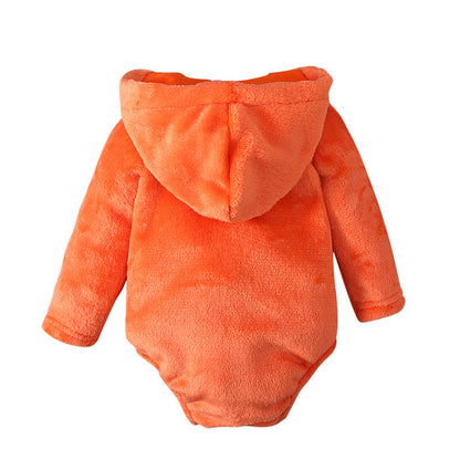 Baby Unisex Cartoon Print Halloween Rompers