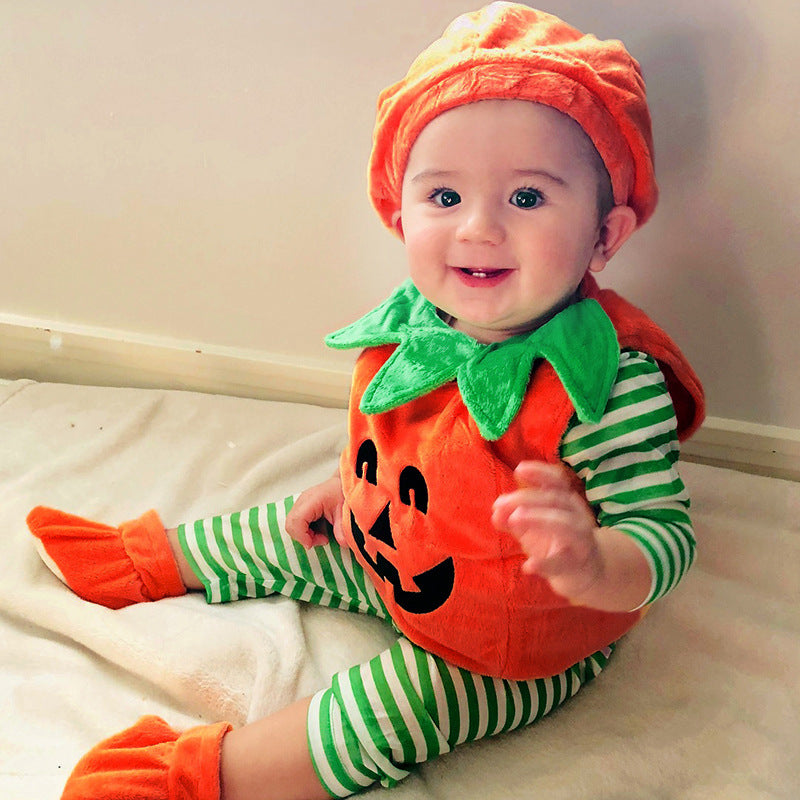 Kid Unisex Color-blocking Expression Halloween Tops