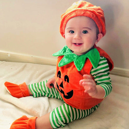 Kid Unisex Color-blocking Expression Halloween Tops