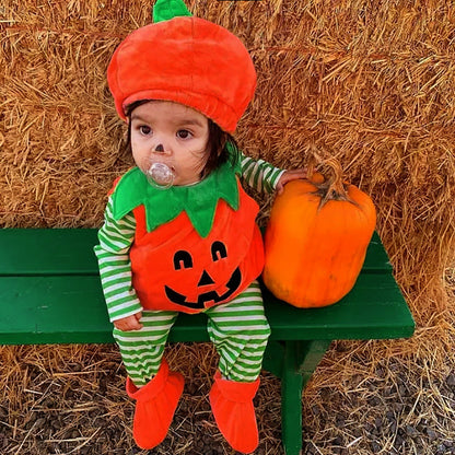 Kid Unisex Color-blocking Expression Halloween Tops