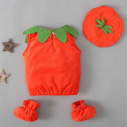 Kid Unisex Color-blocking Expression Halloween Tops